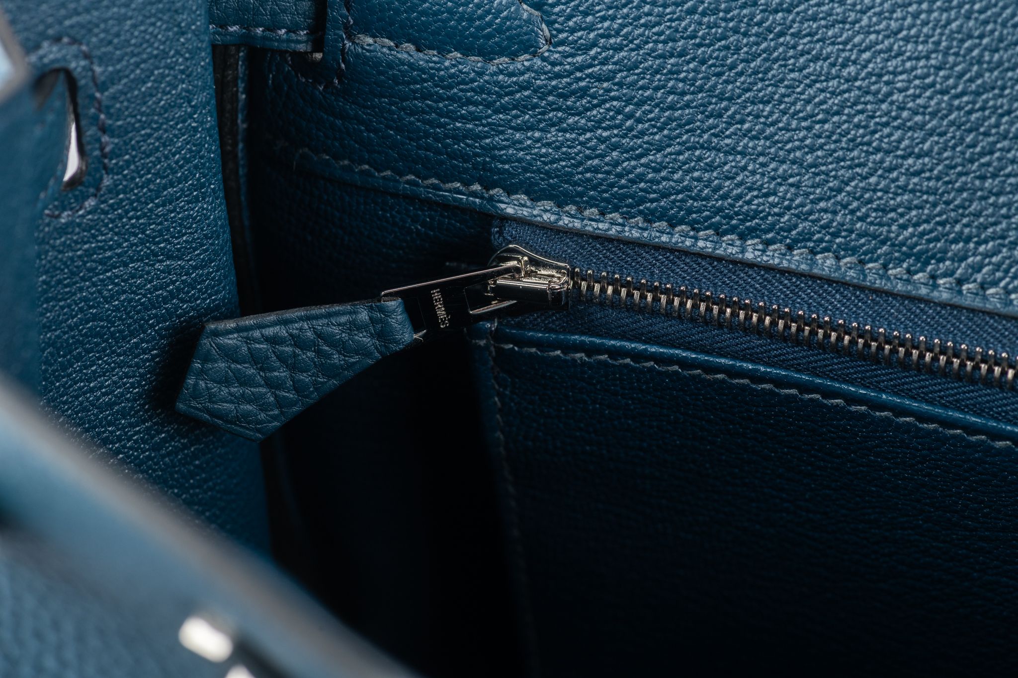 Herm¨¨s NEW Birkin 25 Togo Blue De Prusse 2 Herm¨¨s NEW Birkin 25 Togo Blue De Prusse