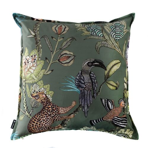 Camp Critters 20x20 Pillow, Green
