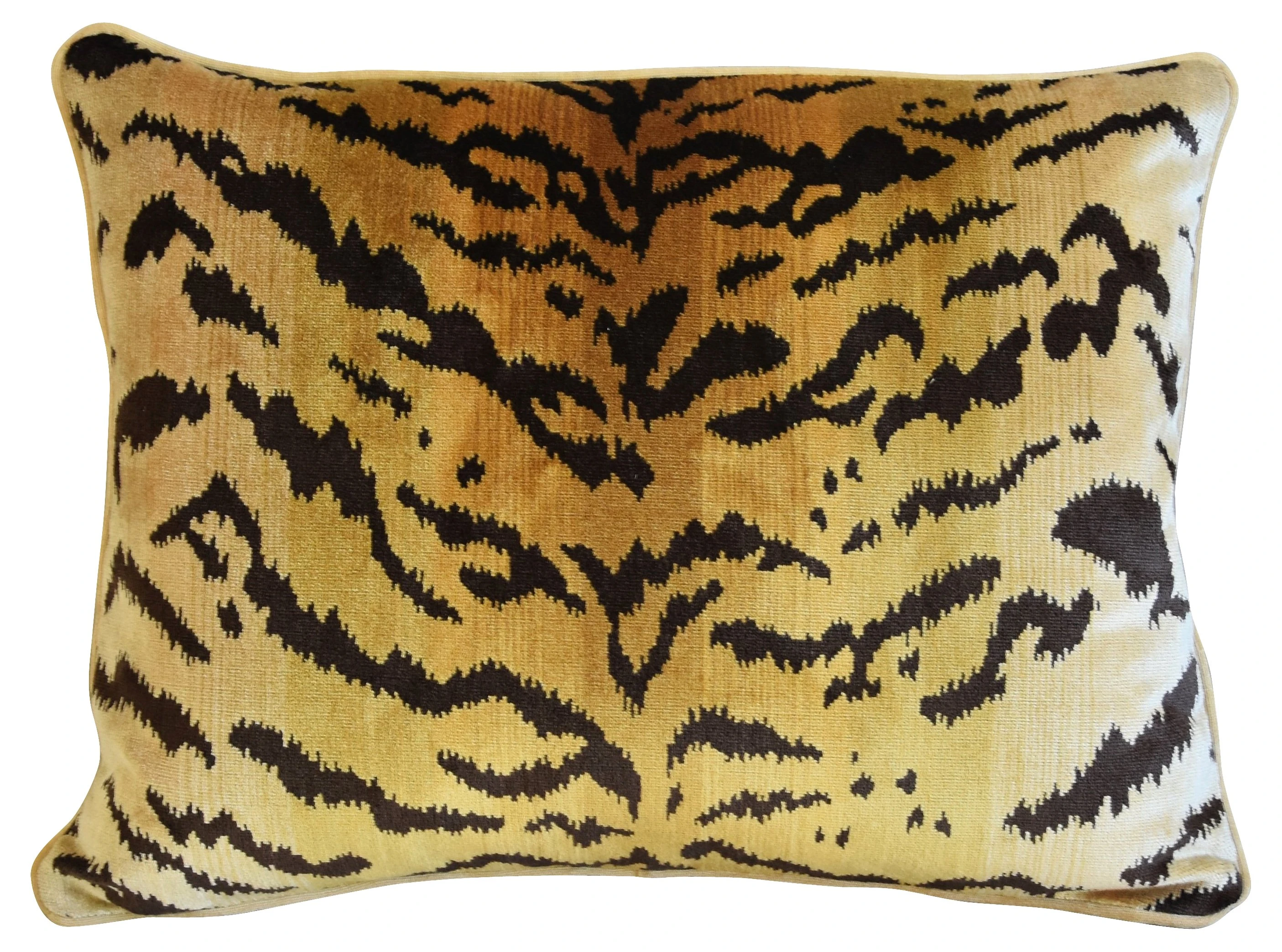 Scalamandre Le Tigre Tiger Pillows, Pr 3 Scalamandre Le Tigre Tiger Pillows, Pr