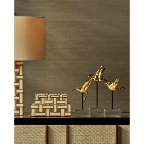 S/3 Hummingbirds, Gold 5 S/3 Hummingbirds, Gold