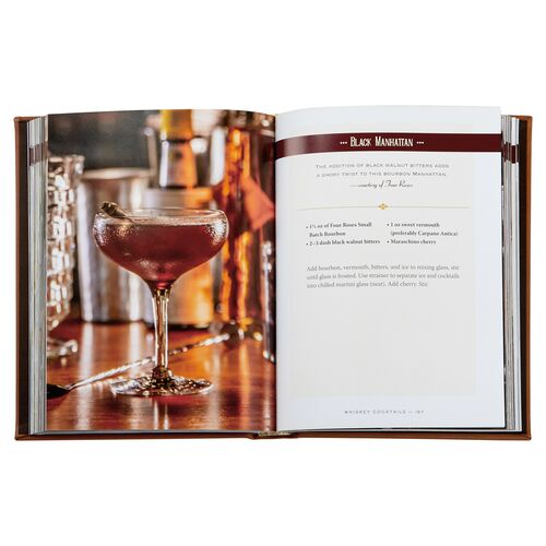 Whiskey Cocktails Leather Edition Book 4 Whiskey Cocktails Leather Edition Book