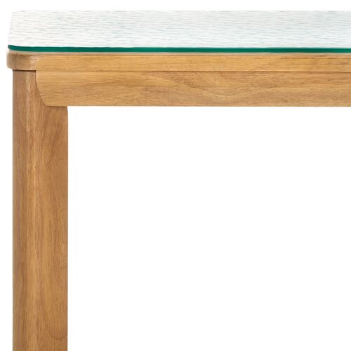 Darya Glass Top Console Table 4 Darya Glass Top Console Table