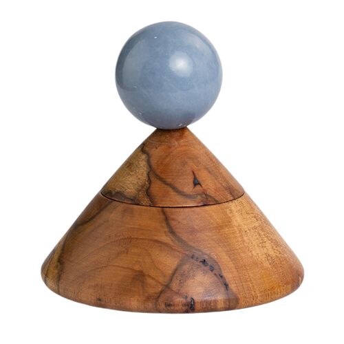 Cool Cone Jewel Box, Angelite 1 Cool Cone Jewel Box, Angelite