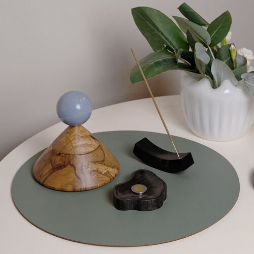 Cool Cone Jewel Box, Angelite 3 Cool Cone Jewel Box, Angelite