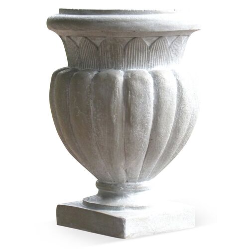 20" Stadium Urn, Cathedral White