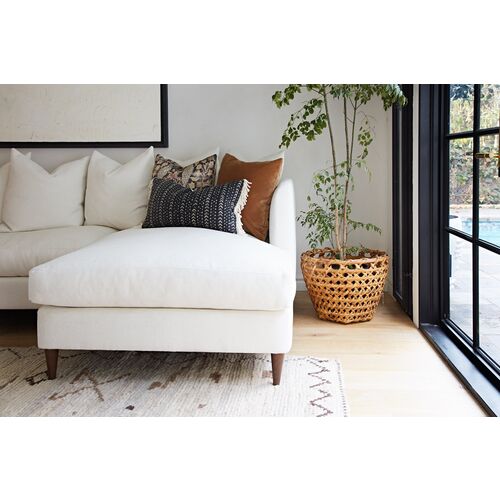 Piper 20x20 Pillow, Charcoal/Terracota 5 Piper 20x20 Pillow, Charcoal/Terracota