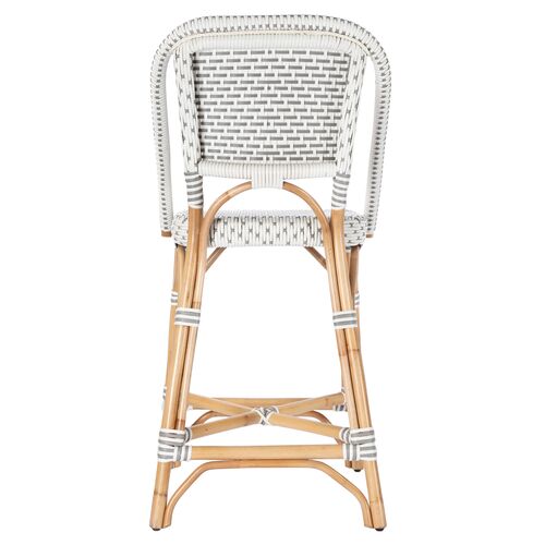 Callie Rattan 25" Counter Stool 5 Callie Rattan 25" Counter Stool