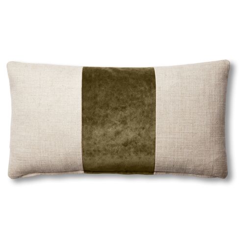 Blakely 12x23 Lumbar Pillow, Natural/Balsam 1 Blakely 12x23 Lumbar Pillow, Natural/Balsam