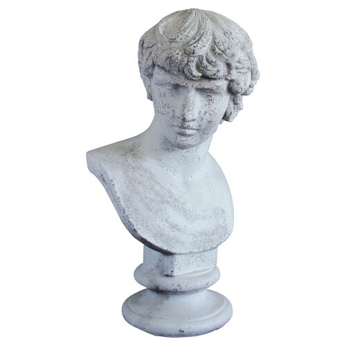 Antinous Bust, Cathedral White