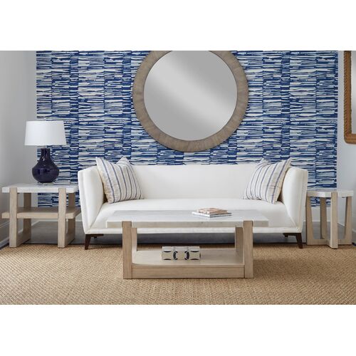 Fannie Round Marble Side Table, Sun Bleached Ash 8 Fannie Round Marble Side Table, Sun Bleached Ash