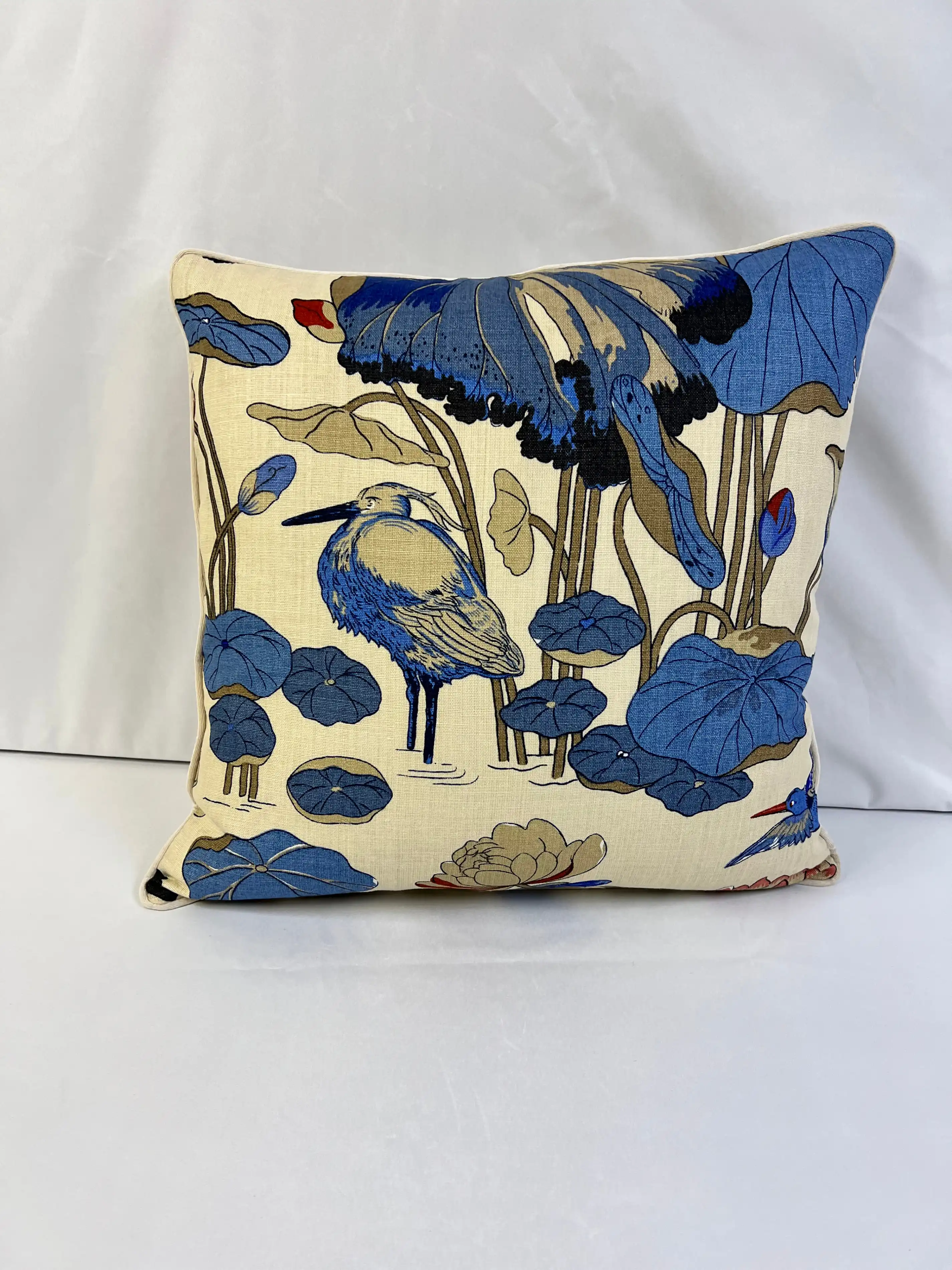 GP&J Baker Nympheus Floral Pillows S/2 7 GP&J Baker Nympheus Floral Pillows S/2