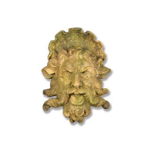 15" Neptune Trevi Mask, Verde 1 15" Neptune Trevi Mask, Verde
