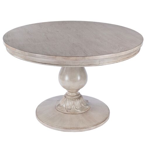 Karter 48" Round Pedestal Dining Table 1 Karter 48" Round Pedestal Dining Table