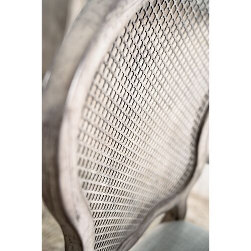 Boheme Gaston Aluminum Back Side Chair, Natural 3 Boheme Gaston Aluminum Back Side Chair, Natural