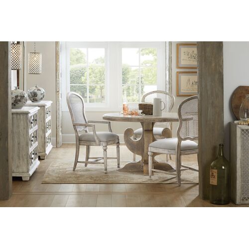 Boheme Gaston Aluminum Back Side Chair, Natural 5 Boheme Gaston Aluminum Back Side Chair, Natural