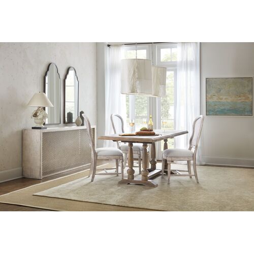 Boheme Gaston Aluminum Back Side Chair, Natural 7 Boheme Gaston Aluminum Back Side Chair, Natural