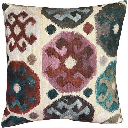 Bula Ikat 20x20 Pillow, Multi 1 Bula Ikat 20x20 Pillow, Multi