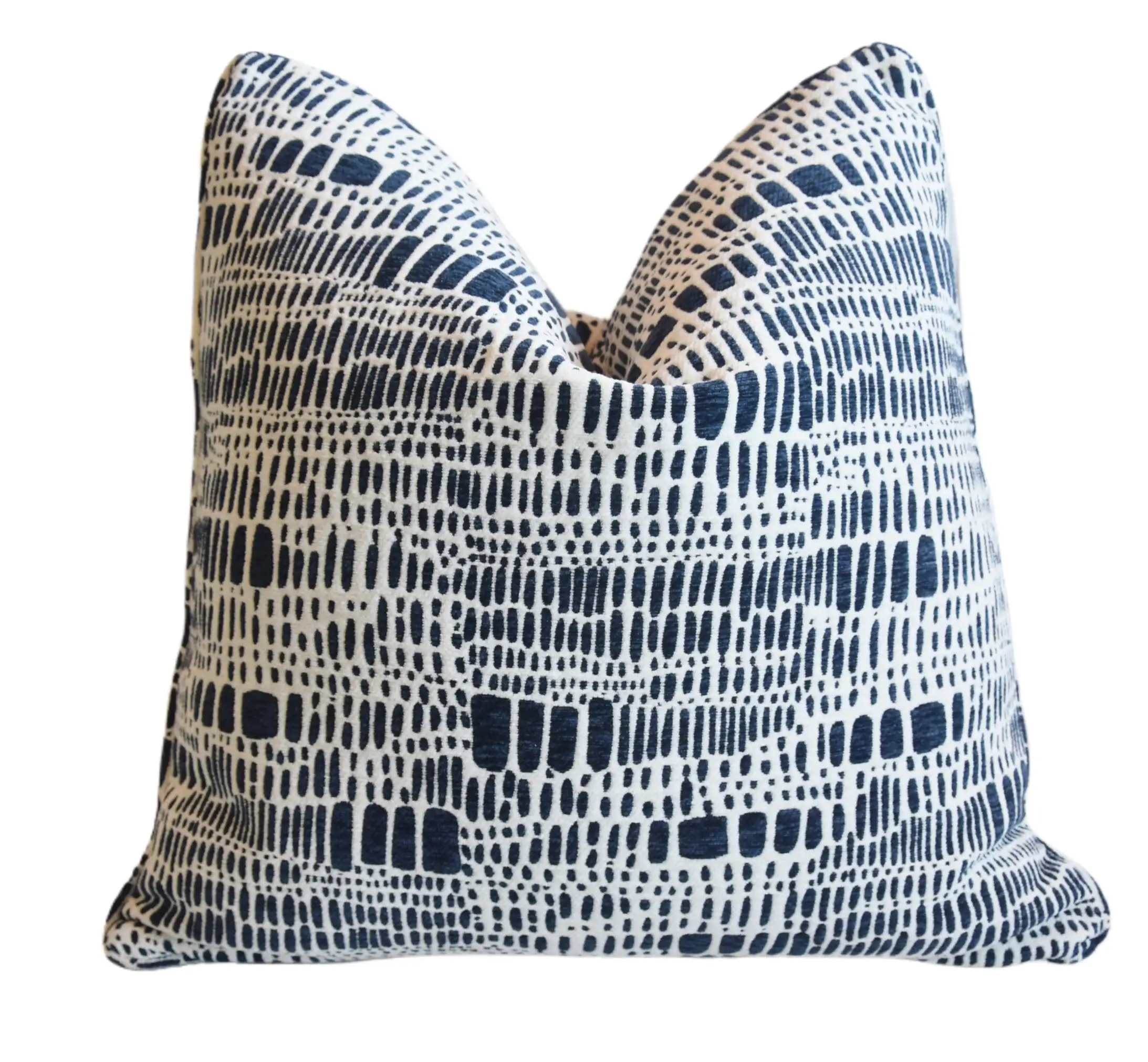 Abstract Modern Velvety Chenille Pillow 4 Abstract Modern Velvety Chenille Pillow