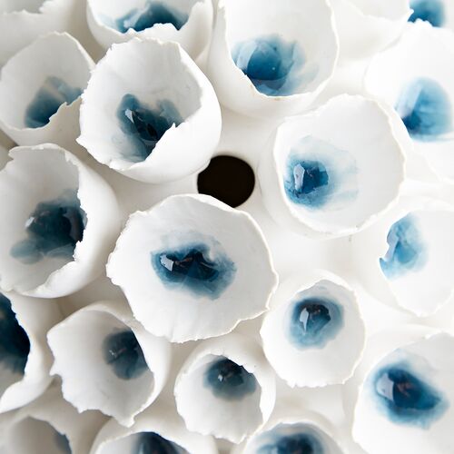 S/2 Dakota Porcelain Vases, White 5 S/2 Dakota Porcelain Vases, White