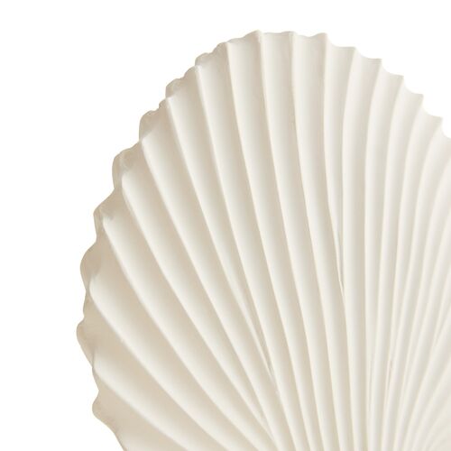 S/3 Shell Sculpture, White 6 S/3 Shell Sculpture, White