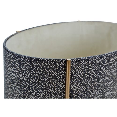 Shagreen-Style Churchill Wastebasket 4 Shagreen-Style Churchill Wastebasket