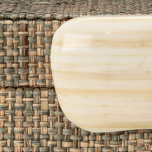 Eden Woven Raffia Box 4 Eden Woven Raffia Box