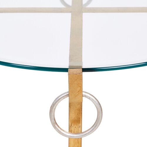 Bristol Equestrian Side Table, Gold 5 Bristol Equestrian Side Table, Gold