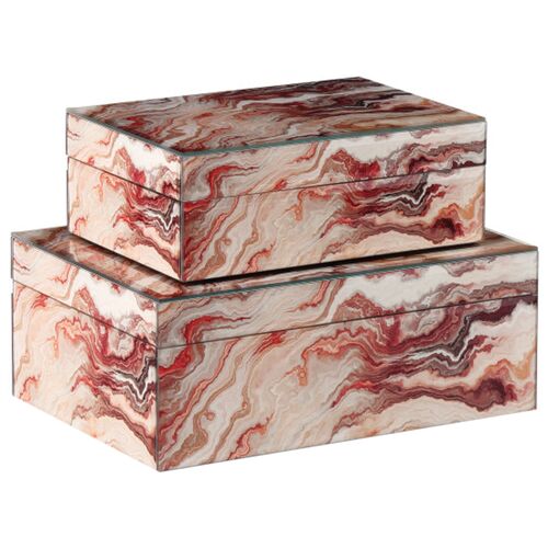 S/2 Interstellar Boxes, Red Swirl 1 S/2 Interstellar Boxes, Red Swirl