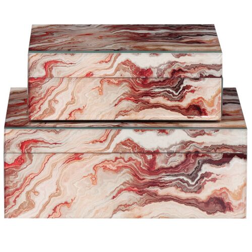 S/2 Interstellar Boxes, Red Swirl 5 S/2 Interstellar Boxes, Red Swirl