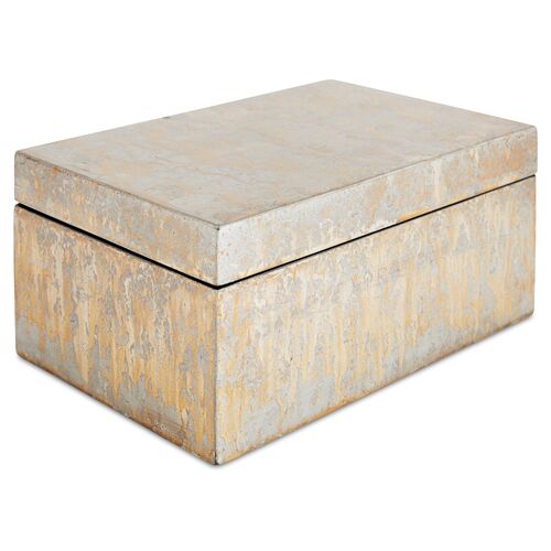 Silver-Leaf Box, Champagne 1 Silver-Leaf Box, Champagne
