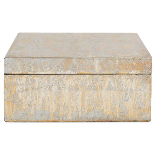 Silver-Leaf Box, Champagne 2 Silver-Leaf Box, Champagne