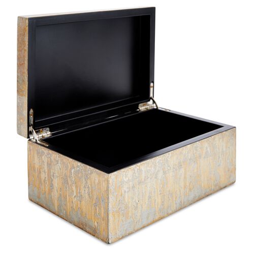 Silver-Leaf Box, Champagne 5 Silver-Leaf Box, Champagne