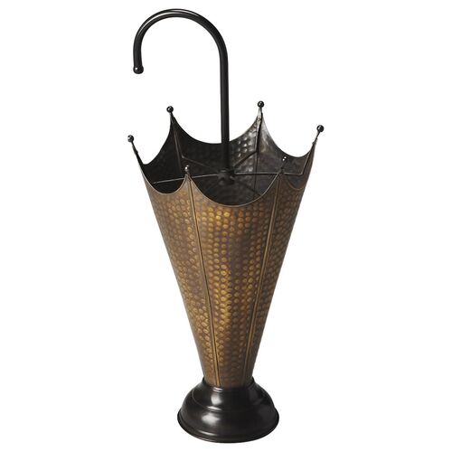 28" Marion Umbrella Stand, Cottage White