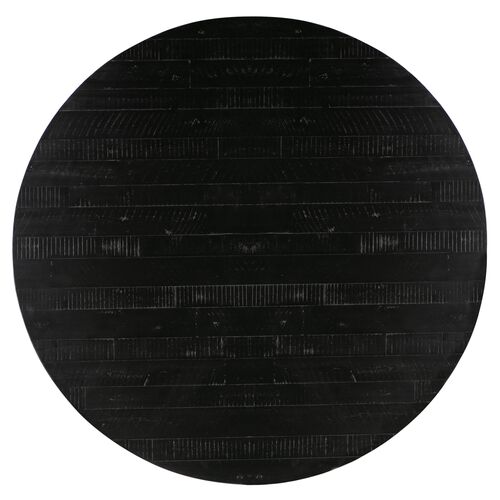 Henrik Rope Round Dining Table, Black 2 Henrik Rope Round Dining Table, Black