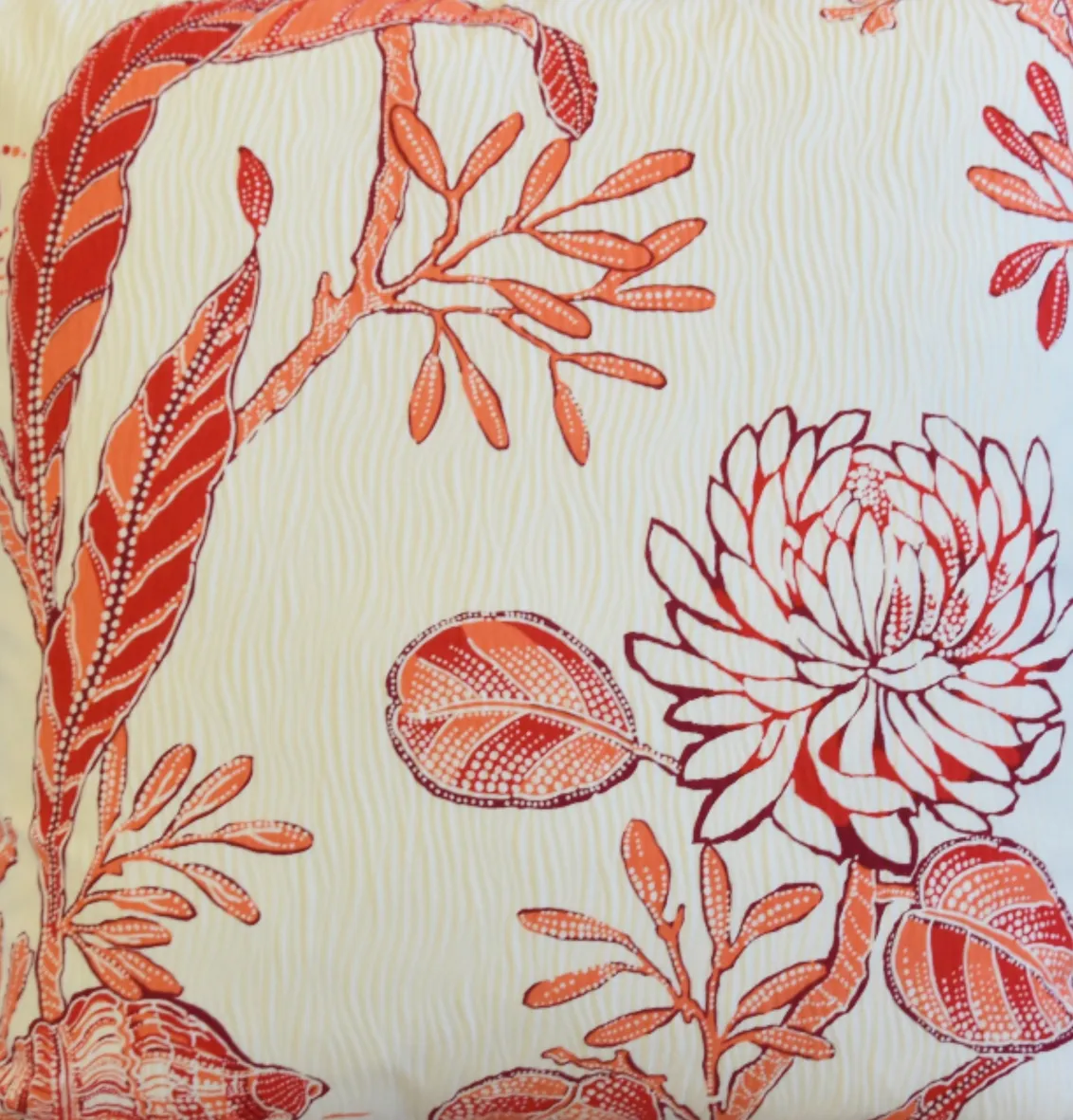 French Lelievre Nautical Sea Life Pillow 3 French Lelievre Nautical Sea Life Pillow