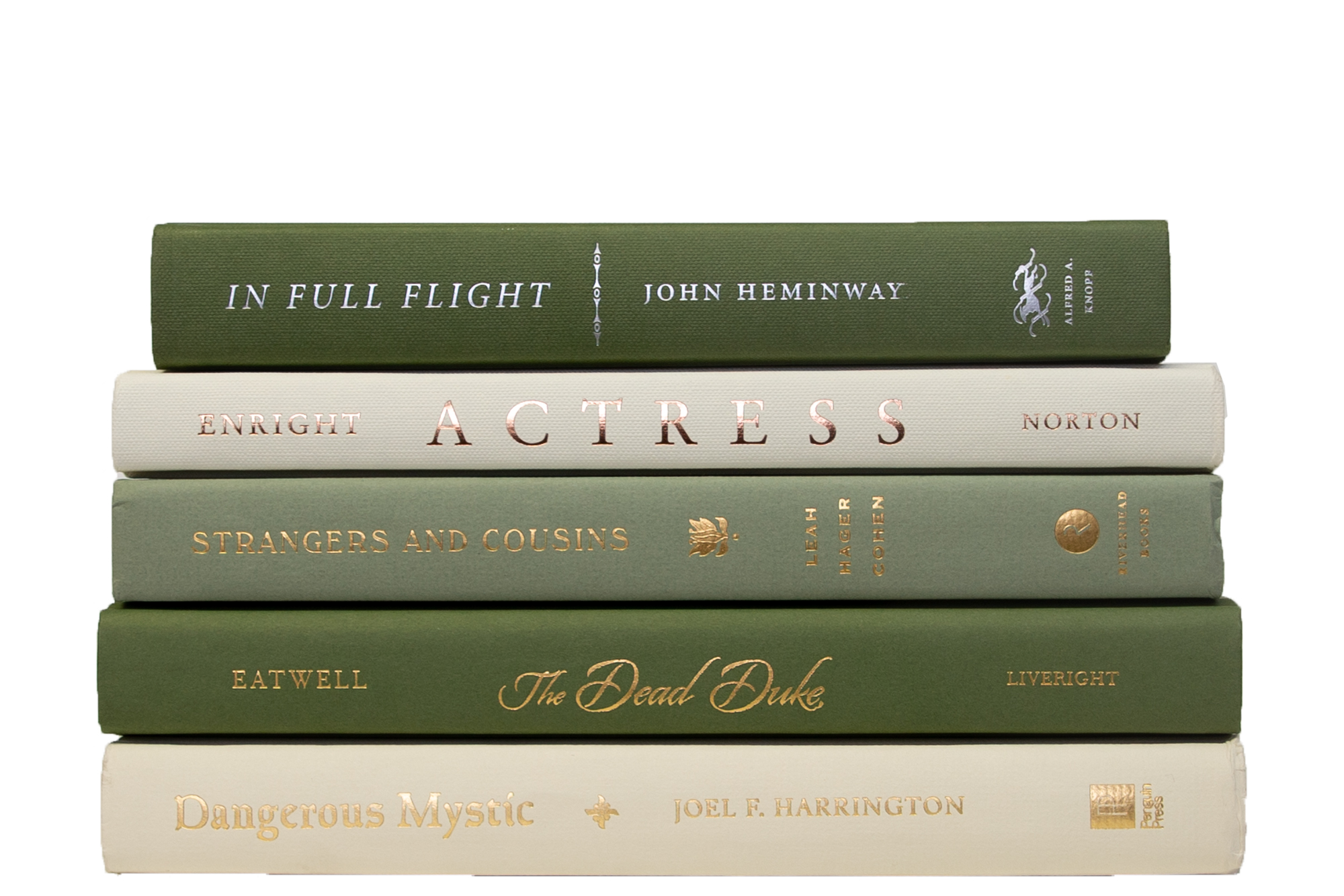 Set of 5 Decorative Book Stack, Ivory Cream 5 Set of 5 Decorative Book Stack, Ivory Cream