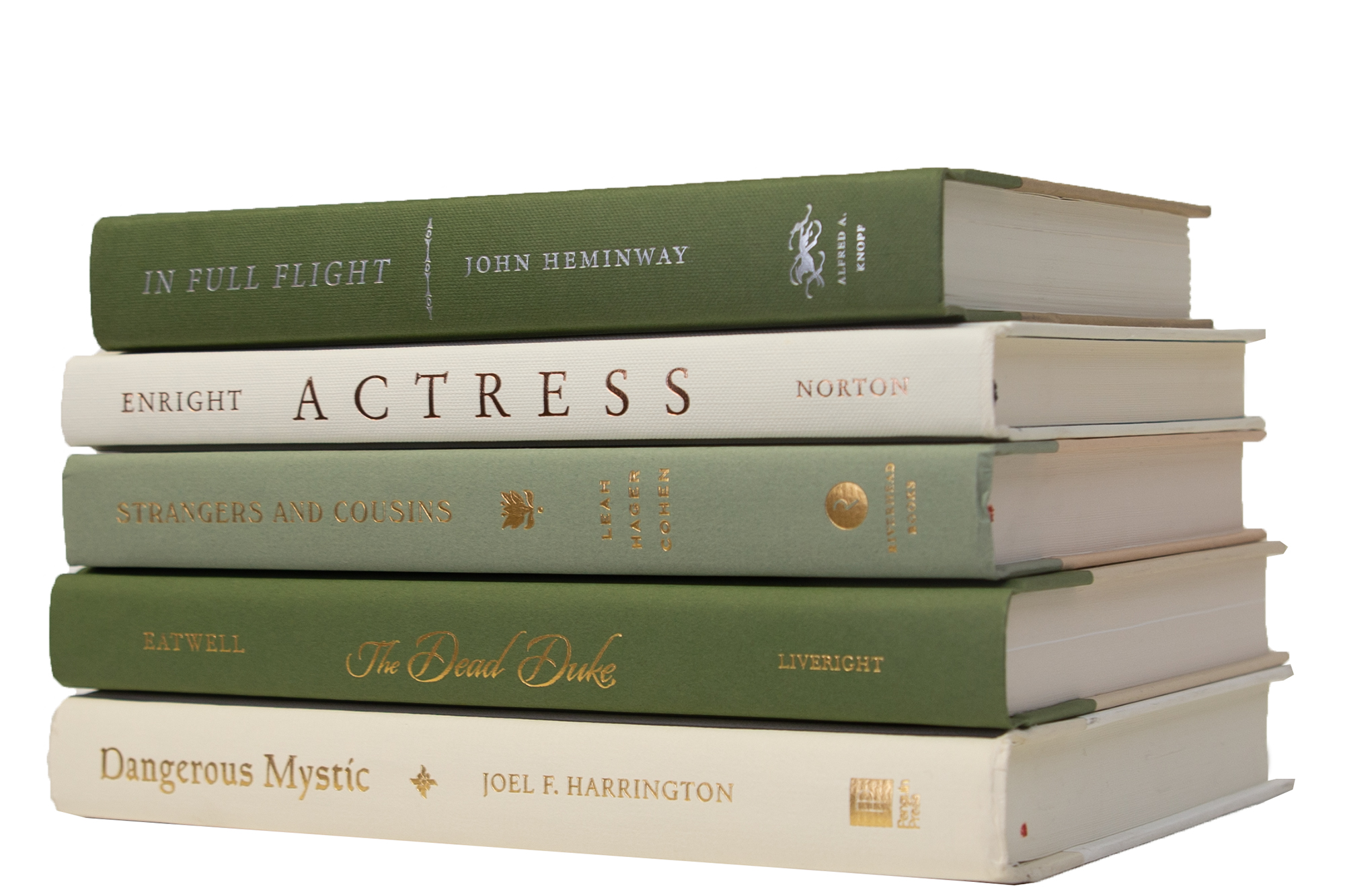 Set of 5 Decorative Book Stack, Ivory Cream 6 Set of 5 Decorative Book Stack, Ivory Cream