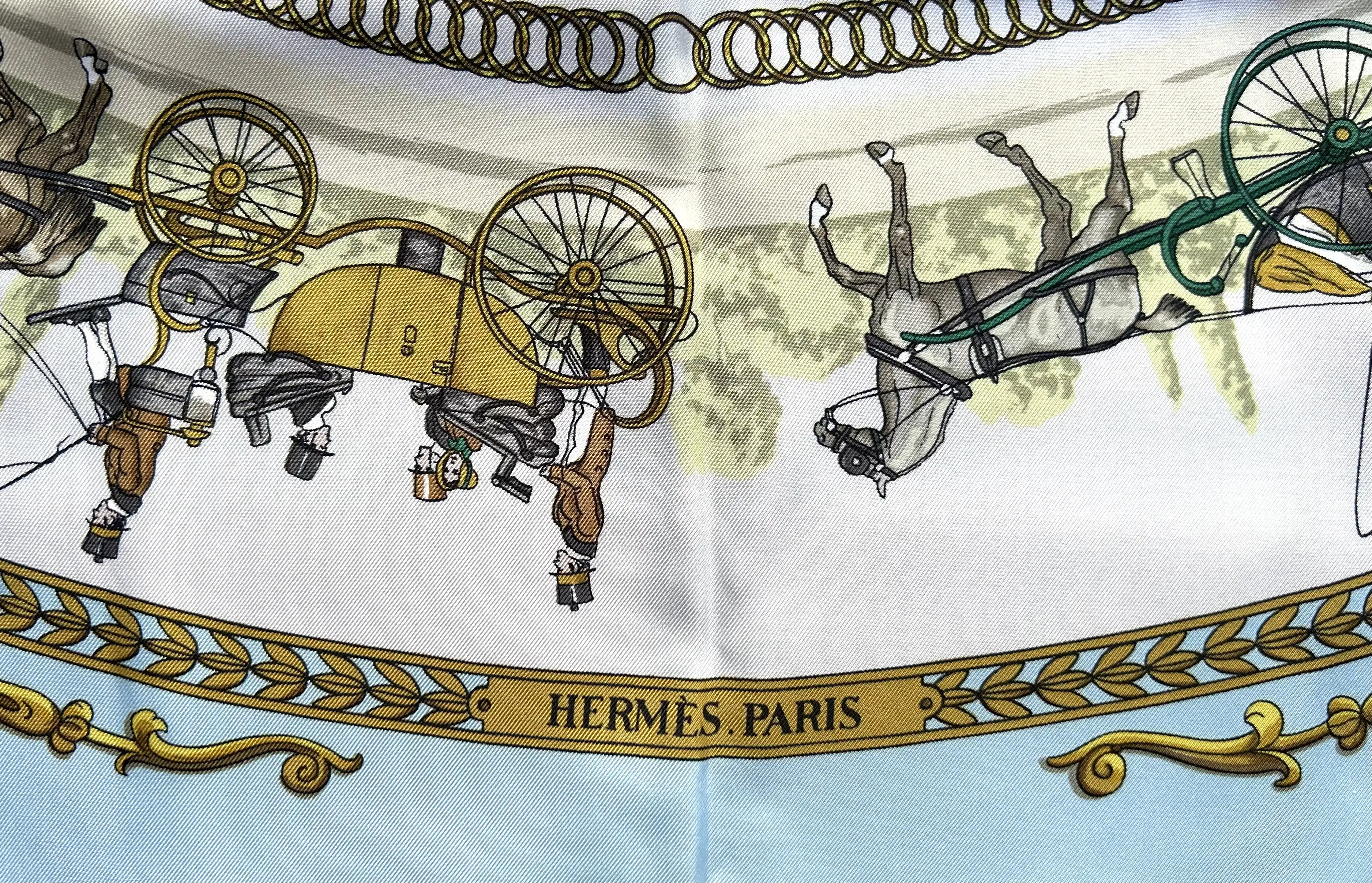 Hermes La Promenade de Longchamps Scarf 7 Hermes La Promenade de Longchamps Scarf
