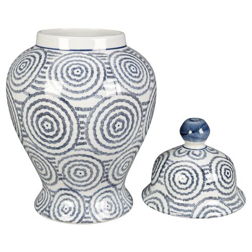 15" Blue & White Ginger Jar 2 15" Blue & White Ginger Jar