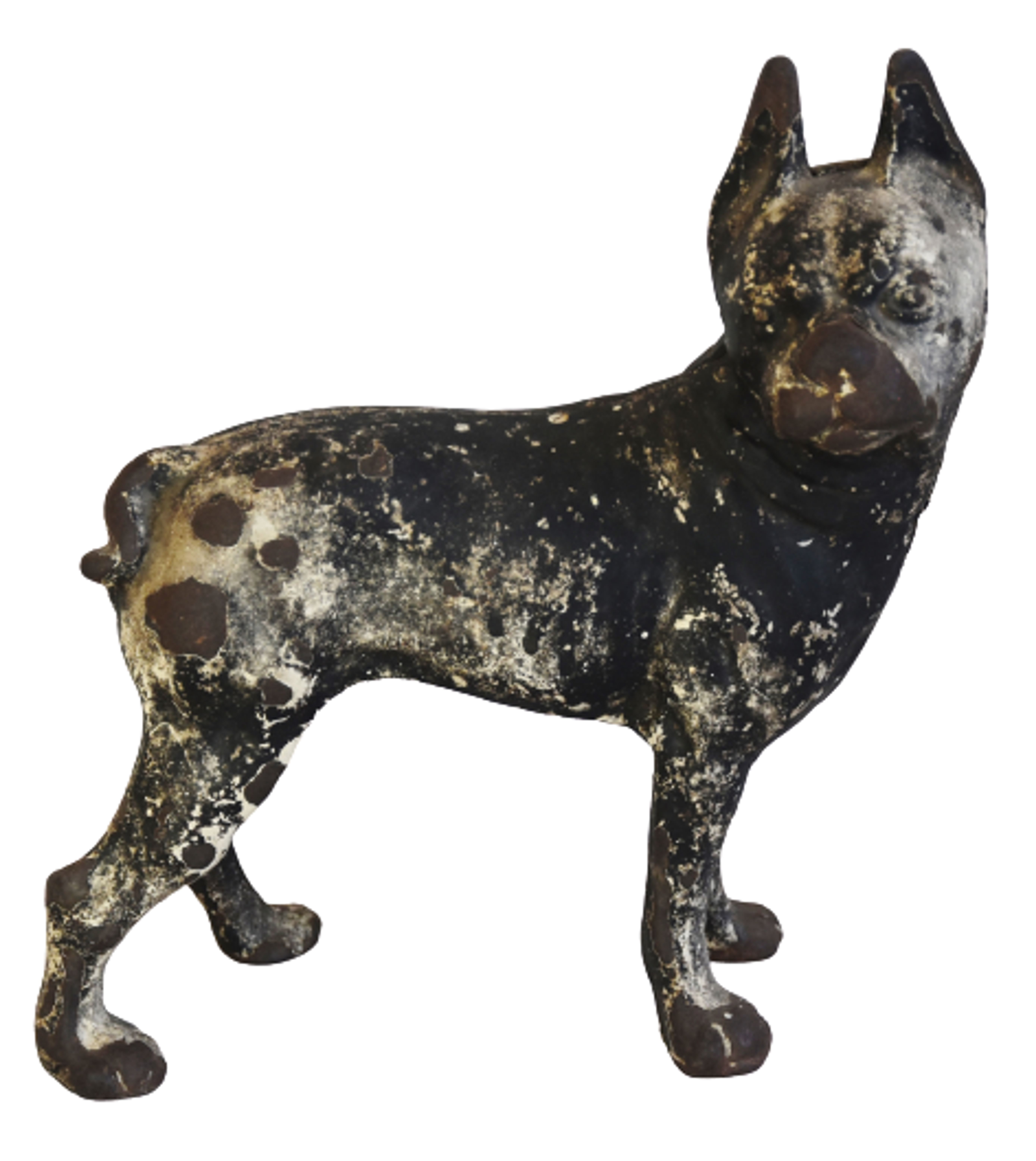 Boston Terrier Dog Figurine Doorstop 4 Boston Terrier Dog Figurine Doorstop