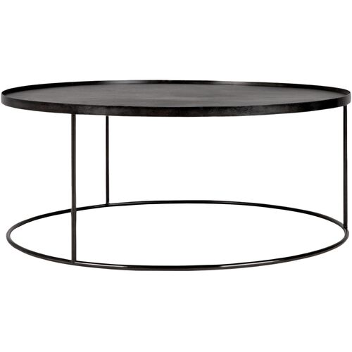 Tray Coffee Table, Black 3 Tray Coffee Table, Black