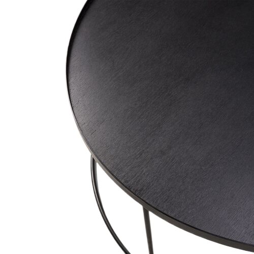 Tray Coffee Table, Black 5 Tray Coffee Table, Black