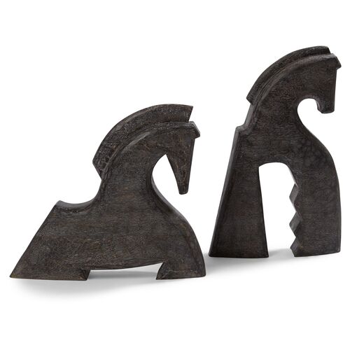 Cheval Objet, Charcoal 2 Cheval Objet, Charcoal