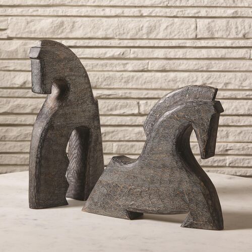 Cheval Objet, Charcoal 5 Cheval Objet, Charcoal