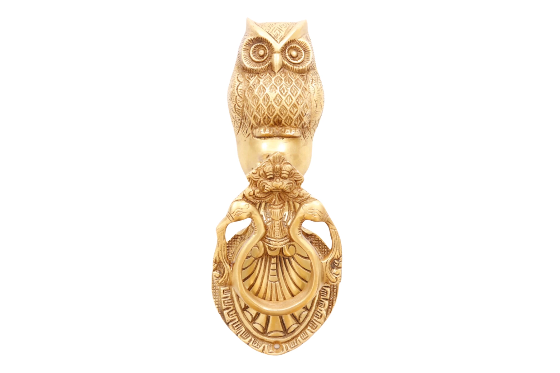 Brass Owl Door Knocker