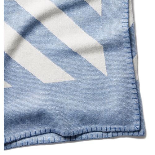Grinda Throw, Periwinkle 2 Grinda Throw, Periwinkle