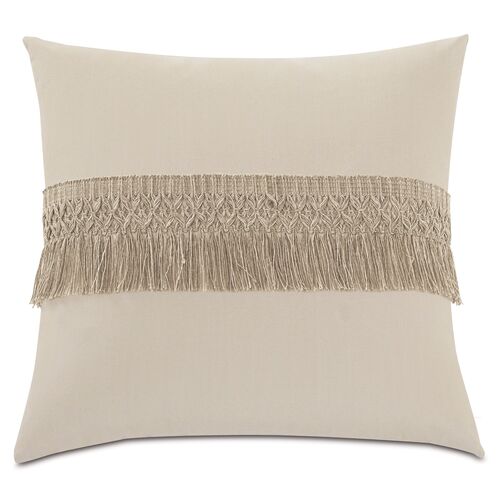 Mila 20x20 Outdoor Pillow, Oyster 1 Mila 20x20 Outdoor Pillow, Oyster