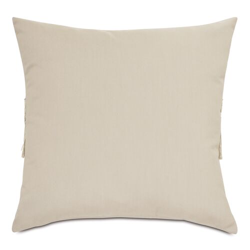 Mila 20x20 Outdoor Pillow, Oyster 2 Mila 20x20 Outdoor Pillow, Oyster