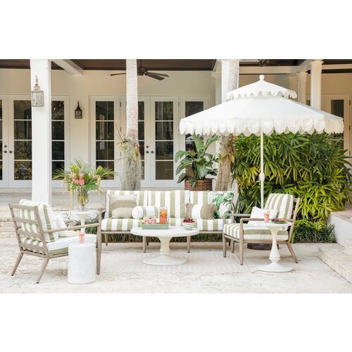 Mila 20x20 Outdoor Pillow, Oyster 4 Mila 20x20 Outdoor Pillow, Oyster