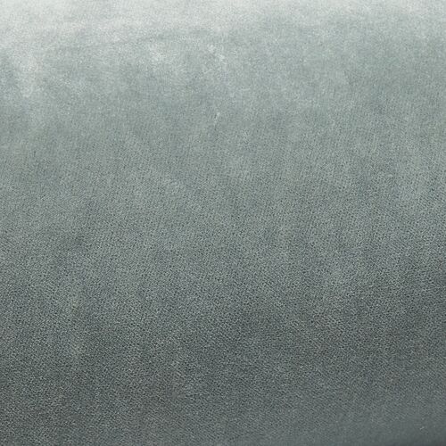 Anne Bolster Pillow, Mineral Velvet 2 Anne Bolster Pillow, Mineral Velvet